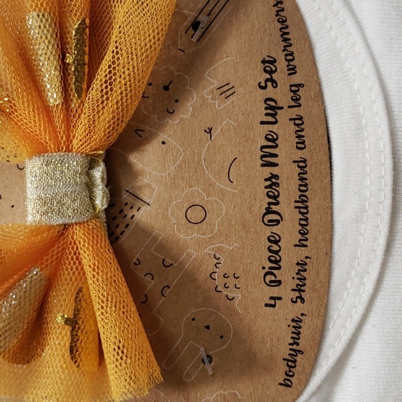 Baby Essentials 4-piece "so thankful" Dress Me Up Set - Picture 3 of 6